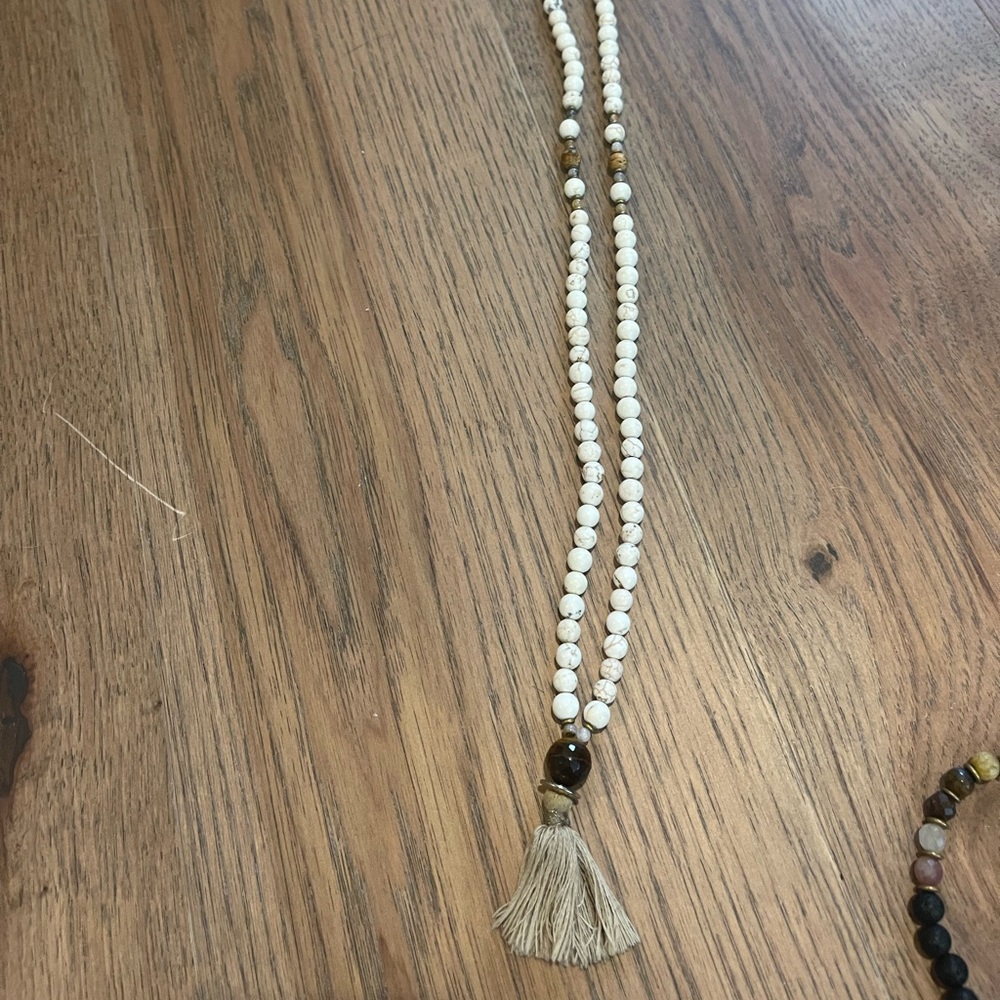 Authentic handmade mala Beaded necklace
